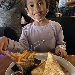 Kid's Grilled Cheese Sandwich