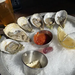 6 Fresh Shucked Oysters