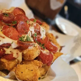 Pizza tots