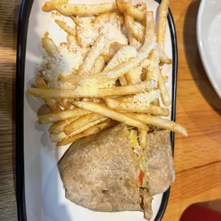 Cilantro Lime Shrimp Wrap