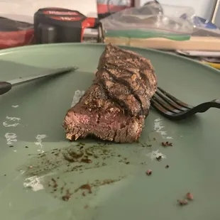 We ordered the 10oz steak medium rare, this is not medium rare.