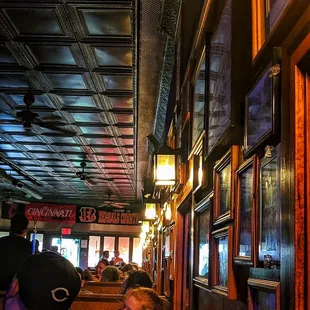 Inside from th back looking towards front.