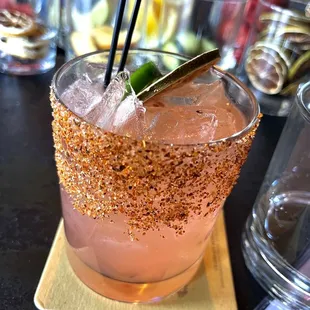 The &quot;El Sancho&quot; seasonal menu option with a Mezcal base. Phenomenal.