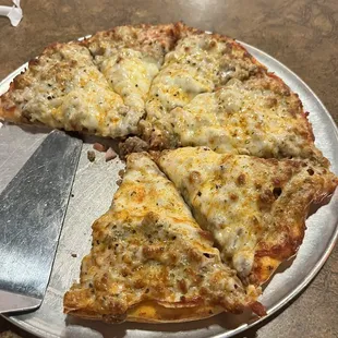 Meat lovers pizza
