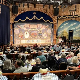 The theatre before the show.