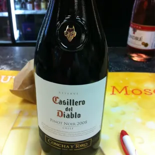 Hard to find Chilean wine ... Love this stuff.