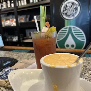 Lobster Bisque &amp; Bloody Mary
