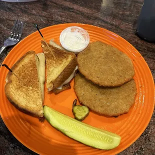 9. Minuteman Melt with Potato Latkews