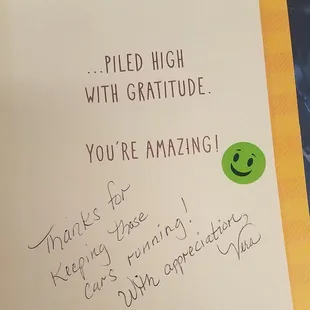 We can&apos;t say enough good things about our loyal valued customers! Thank YOU, Vera!