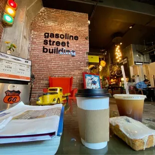 Drip, lemon poppy mini loaf, nitro