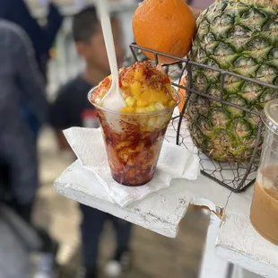 Tradition Gaspacho , too much chamoy