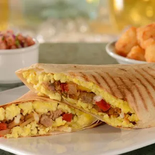 burritos and wraps, food