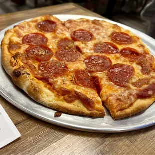 Pepperoni pizza