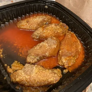 Buffalo Garlic Parmesan chicken