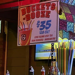 Buckets?!? Lol