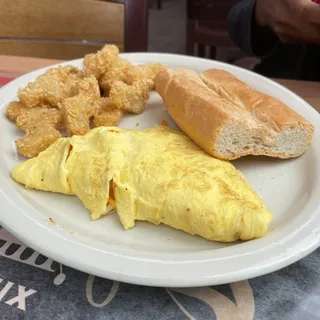 3 Egg Cheese Omelet
