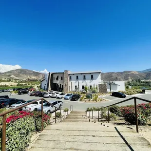View of winery from parking lot.