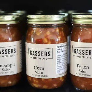 jars of canned food