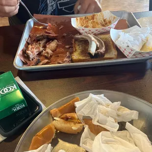 Nothing but a rib bone