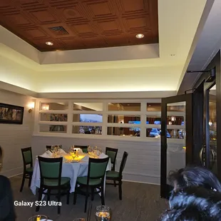 the dining room
