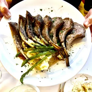 a plate of food