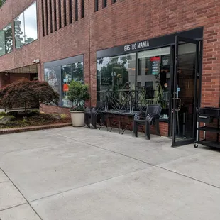 Exterior view. Between Naito and 1st on Jefferson.