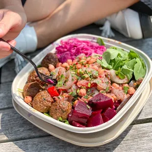 Butcher&apos;s Kofte (Meatball) Salad
