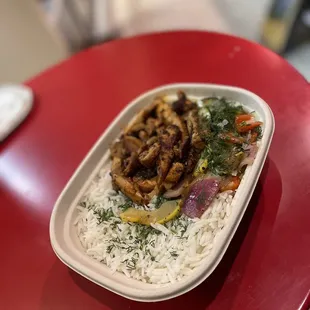 Organic Chicken Rice Bowl