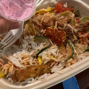 Chicken rice bowl