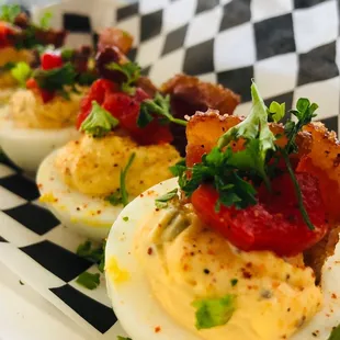 Cajun Deviled Eggs