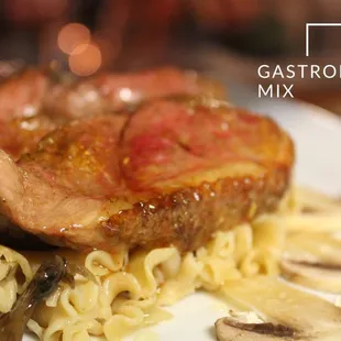 Duck Breast with Fresh Pasta