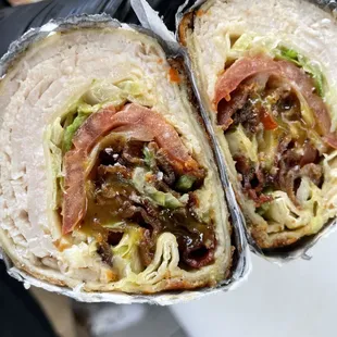 Turkey And Bacon Wrap