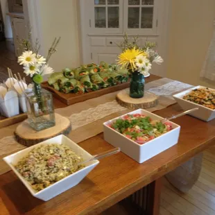 Catering Event for 50 guests - Vegetarian Menu and without the truck.