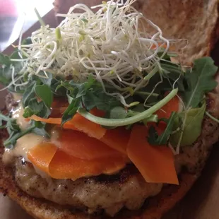 Thai Chicken Burger - Rare Treat to have it on the truck so get it if you can :)