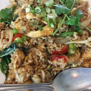 F4. Spicy Basil Fried Rice