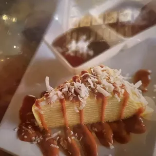 D3. Thai Tea Mille Crepe Cake