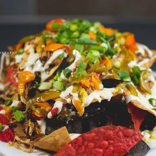 nachos, food
