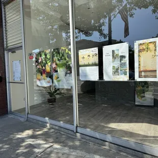 Outside (right side of post office)