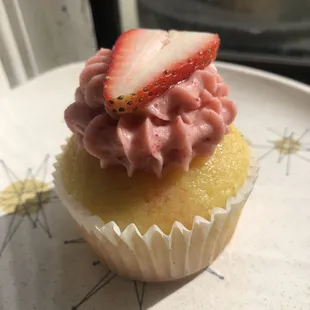 Strawberry cupcake