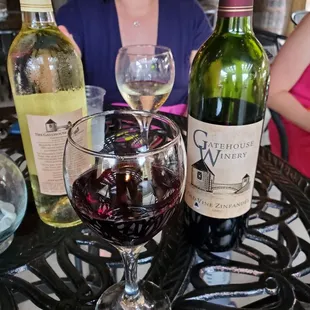 Zinfandel and Chardonnay Wine