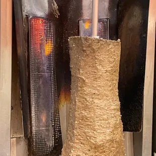 a fire extinguisher and a fire hydrant