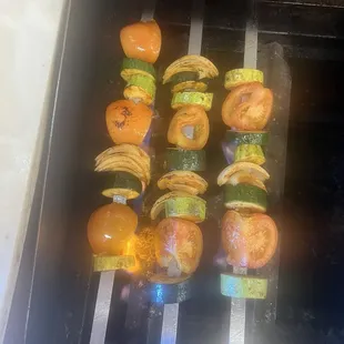 Veggie kebab