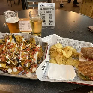 Nachos borrachos &amp; thicc turkey