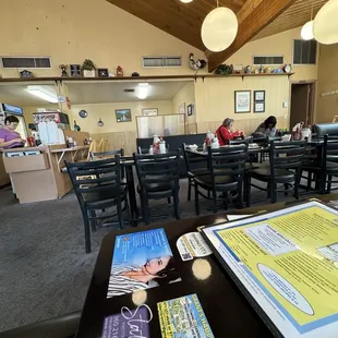 interior, sushi and sashimi