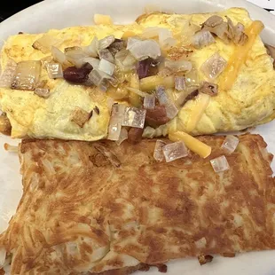 Bacon Cheese Omelette