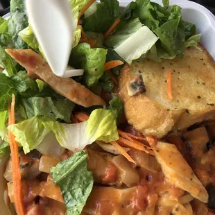 The chicken pasta special