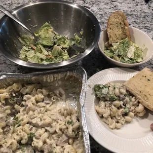 Alfredo pasts dinner