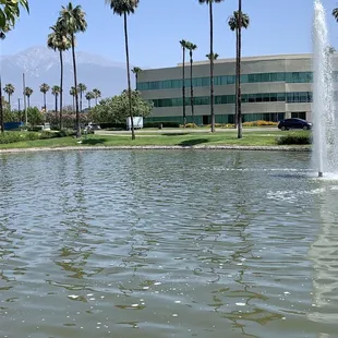 Lake side seating available