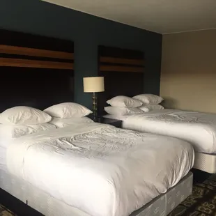 New comfy mattresses.