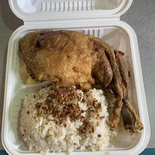 Jumbo Deep Fried Quarter Leg Chicken